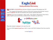 Tablet Screenshot of eaglelink.com